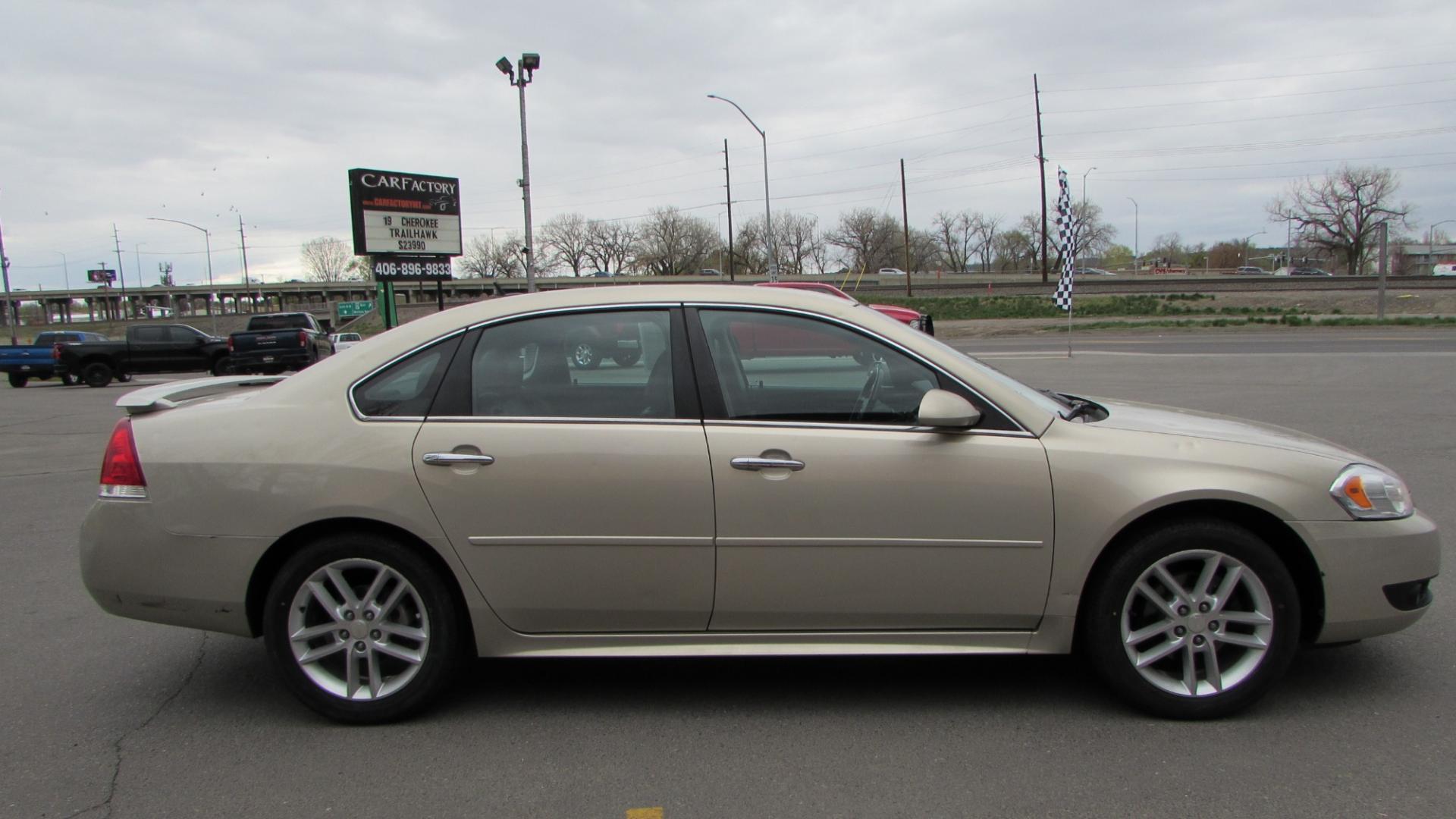 2012 Beige /Black Chevrolet Impala LTZ (2G1WC5E34C1) with an V6 engine, Automatic transmission, located at 4562 State Avenue, Billings, MT, 59101, (406) 896-9833, 45.769516, -108.526772 - Photo#6